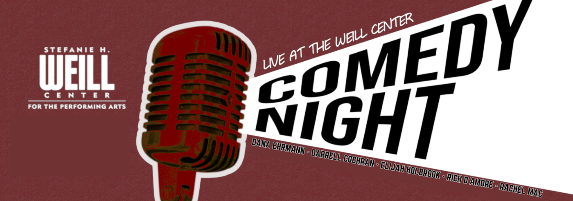 Comedy Night Website banner