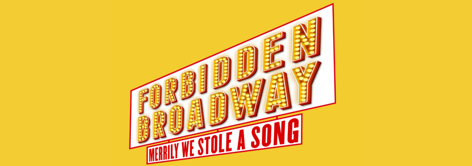 Forbidden Broadway Web Banner
